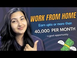 🚀 Work from home | Online jobs | Earn 6000/- everyday by working only 4 hours | Govt. job 💥