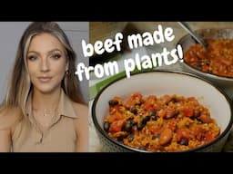 Plant-based beef recipes!!