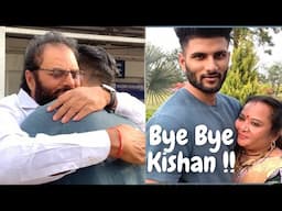 bye bye kishan !! अब अगली मुलाक़ात शायद America में होगी !! @kishanell