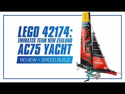 LEGO 42174: Emirates Team New Zealand AC75 Yacht - IN-DEPTH REVIEW