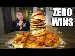 UNDEFEATED FOR MONTHS... NOBODY Could Beat This Burger Challenge! Joel Hansen