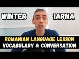 Winter | Iarna | Romanian Language Vocabulary Lesson