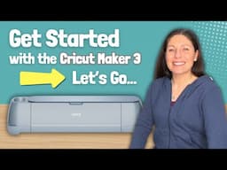 Cricut Maker 3 Unboxing, Setup and First Cuts - Beginners Guide! Let's get crafting!