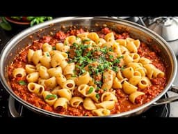 Easy American pasta that will drive everyone crazy! The perfect recipe!