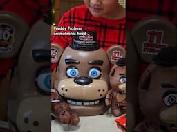 Unboxing Five Nights at Freddy's Animatronic Freddy Toy #shortvideo #fnaf #fivenightsatfreddy #kids