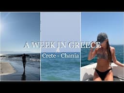 GREECE VLOG 2024: Traveling to Crete with our friends - izaandelle