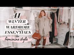 How to Build the Perfect Feminine Winter Wardrobe in 11 Pieces ❄️🎀