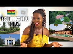 THINGS TO DO IN GHANA YOU DID NOT KNOW ABOUT (Costs included)