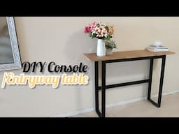 On a budget series Ep3 : Console/Entryway table |DIY|GirlsWithTools|HandyWoman|SouthAfricanYoutuber