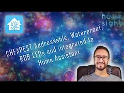 The CHEAPEST Individually Addressable waterproof RGB LED with WLED (alternative to WS281x)