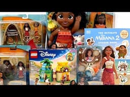 Disney Moana 2 Collection Toys Unboxing Review ASMR