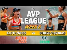 Kloth/Nuss vs. Harward/Deberg | Austin Aces vs. Dallas Dream AVP LEAGUE WEEK 8