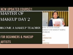 DAY 2 PROFESSIONAL MAKEUP TEACHER TRAINING CLASS|Complete Makeup Course| FREE MAKEUP CLASS| PRATIBHA