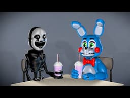 Nightmarionne and Bonnie Try: The Grimace Shake