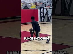 Lunge Basketball Shooting Drill