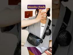 Meesho Finds, Cross Body Bag, Great for travel. Easy to carry. #shorts #meeshofinds #meesho