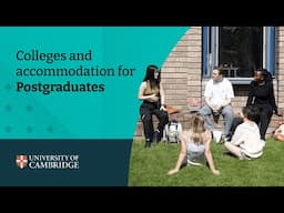 Colleges and accommodation for postgraduates at Cambridge