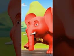 Ek Mota Hathi Sehar Ko Chala Poem, एक मोटा हाथी, Hindi Preschool Rhymes #hindishorts #shorts #viral