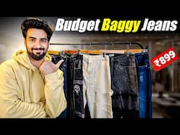 5 Trendy budget baggy jeans for men! 🔥