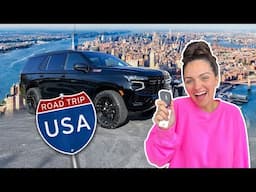 First Family Roadtrip in our NEW TAHOE!!! *Epic Rear Seat Movies!*