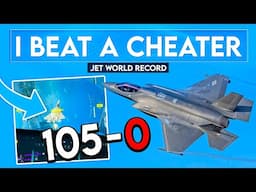 I beat the *IMPOSSIBLE* Jet World Record... - 105-0 in the F-35!