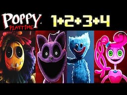 Poppy Playtime Chapter 1 + 2 + 3 + 4 | Full Game Walkthrough | No Commentary