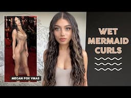 MEGAN FOX VMAS 2021 MERMAID HAIR TUTORIAL | Zoe Cavey