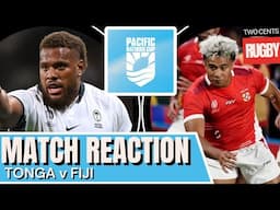 Andrea Cocagi  shoulder  charged on Mataele(Fiji vs Tonga)