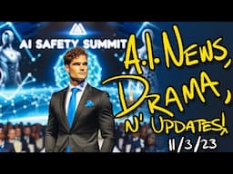 Biden's AI Executive Order!  The AI Summit! - AI News, Drama, and Updates 11/3/23