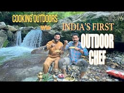 Outdoor cooking with India's first OUTDOOR CHEF| My Journey| #abhinavshukla #camping #jordanmanali