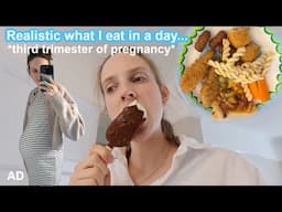 AD What I eat in a day *Pregnant Edition*