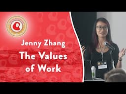 The Values of Work | Jenny Zhang | Monktoberfest 2024