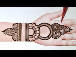 Stylish mehndi design front hand| mehandi ka design| easy mehndi design| mehandi design| mehndi