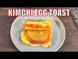 Easy and Delicious One Pan Kimchi Egg Toast🥪✨