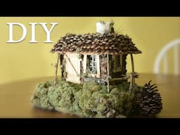 DIY How to make a fairy house. Tutorial.