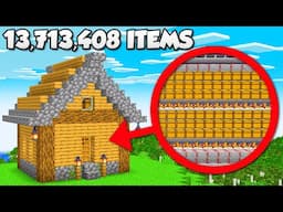 My Starter Base Holds 13,713,408 Items in Hardcore Minecraft