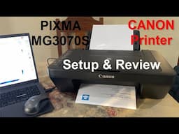 UnBoxing & SeTTING Up Review Canon PiXma Printer MG3070S | Keeping it Real!  2025