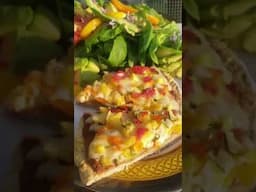 The Vegan Stone Pizza Is Back  #veganism #vegandiet #rawvegan #vegandeterioration