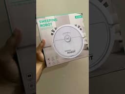 Viral robotic vacuum cleaner unboxing & how to use short video #aroonkumar #roboticvacuum #gadgets