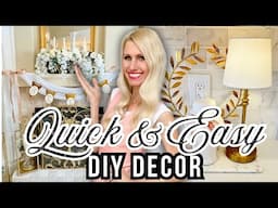 QUICK & EASY *DIY DECOR* & DECORATIONS ~ LAST MINUTE PARTY DECOR That's WOW!