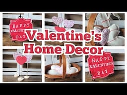 Valentine's Home Decor DIYs Part 1 #upcycledecor #trashtotreasure #thriftflips