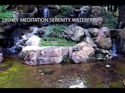 🔴Disney Meditation Serenity Waterfalls Japanese Gardens Epcot - 10 Hour Deep Sleep Relaxing Dreams