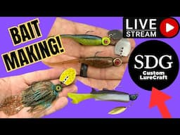 (LIVE) Lure Making SECRETS Revealed with SDG Custom Lures!