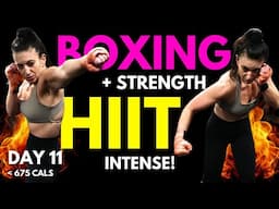 (BEASTMODE!) Boxing + Strength HIIT Workout -The Challenger 2.0(W11)//SYLVIA NASSER