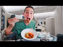 Cathay Pacific Business Class!! Is This The Best Airplane Food?