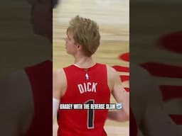 GRADEY WITH THE REVERSE SLAM 🔄 #raptors #nba #gradeydick