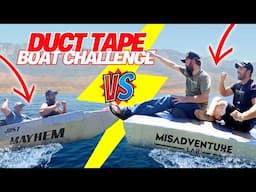 STOP Using Regular Boats When You Can Build a Duct Tape One!