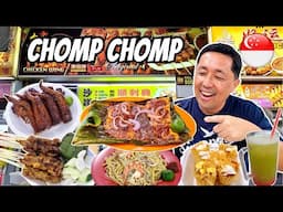 BEST EATS at Chomp Chomp Food Center! 🇸🇬 Must Try Singapore Street Food!