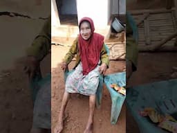 Alhamdhulilah Nenek slesai mandi sudah sehat kembali🤲🤲 #subscribe