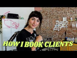 How I Book Clients As A Self-Employed Tattoo Artist